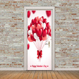 Maxbell 3D Valentine's Day Series Stickers Door Wall Fridge Decals Mural Art Decor T