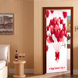 Maxbell 3D Valentine's Day Series Stickers Door Wall Fridge Decals Mural Art Decor T