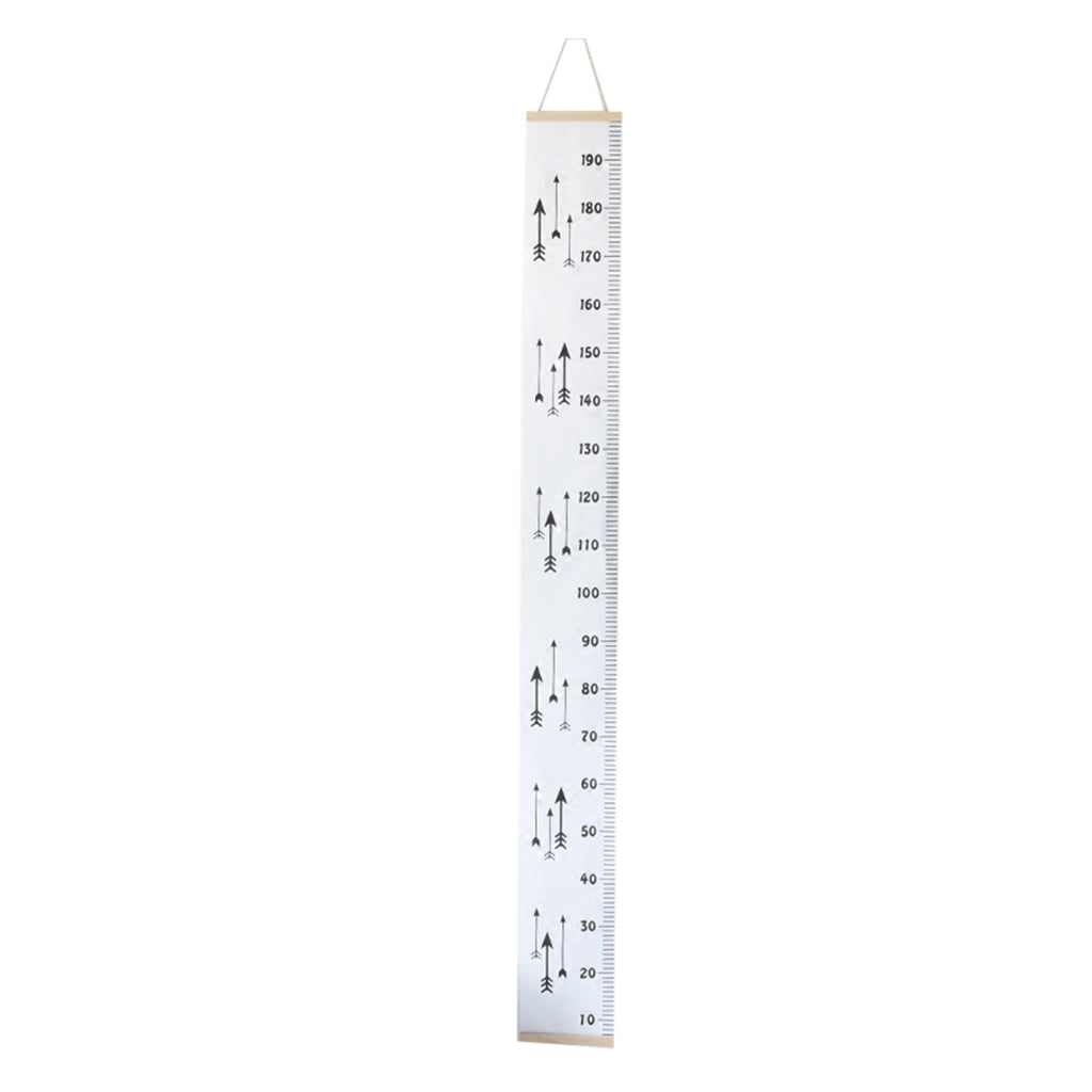 Maxbell Nordic Style Children's Height Ruler Wall Hanging Painting Decor Arrow