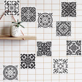 Maxbell 20 Pieces Mosaic Wall Tiles Stickers Kitchen Bathroom Tile Decals #2 10x10cm