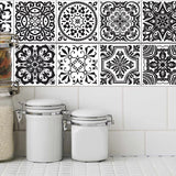 Maxbell 20 Pieces Mosaic Wall Tiles Stickers Kitchen Bathroom Tile Decals #2 10x10cm