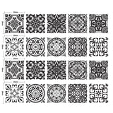 Maxbell 20 Pieces Mosaic Wall Tiles Stickers Kitchen Bathroom Tile Decals #2 20x20cm