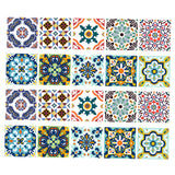 Maxbell 20 Pieces Mosaic Wall Tiles Stickers Kitchen Bathroom Tile Decals #1 20x20cm