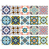 Maxbell 20 Pieces Mosaic Wall Tiles Stickers Kitchen Bathroom Tile Decals #1 20x20cm