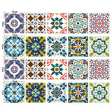 Maxbell 20 Pieces Mosaic Wall Tiles Stickers Kitchen Bathroom Tile Decals #1 15x15cm