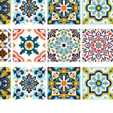 Maxbell 20 Pieces Mosaic Wall Tiles Stickers Kitchen Bathroom Tile Decals #1 15x15cm