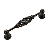 Maxbell Vintage Metal Bird Cage Pull Handle Cupboard Wardrobe Drawer Knob A 150X30mm