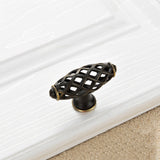 Maxbell Vintage Metal Bird Cage Pull Handle Cupboard Wardrobe Drawer Knob B 60X30mm