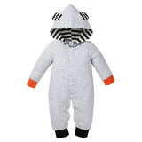Maxbell One Piece Newborn Baby Infant Romper Jumpsuit Cotton Hooded Outfits 100cm