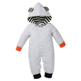 Maxbell One Piece Newborn Baby Infant Romper Jumpsuit Cotton Hooded Outfits 100cm