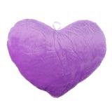 Maxbell Glowing LED Night Light Up Plush Pillow Stuffed Toys Heart Purple