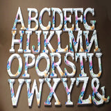 Maxbell Wooden Alphabet Craft Letters Plaque Home Wedding Nursery Party Decoration Z