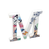 Maxbell Wooden Alphabet Craft Letters Plaque Home Wedding Nursery Party Decoration M