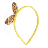 Maxbell Kids Lovely Bunny Ears Headbands Baby Toddler Rabbit Ears Headwear Gold
