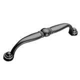 Maxbell 128mm Black Furniture Pull Knob Alloy Drawer Cabinet Handle Bin Hardware