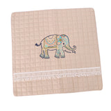 Maxbell Creative Embroidered Sofa Cushion Cotton Sofa Mat Pad 90x90cm Beige