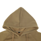 Maxbell Mens Classic Hooded Sweatshirt Hoodie Jumper Sweat Top Plus Size M Khaki