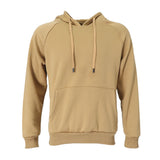 Maxbell Mens Classic Hooded Sweatshirt Hoodie Jumper Sweat Top Plus Size M Khaki