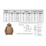 Maxbell Mens Classic Hooded Sweatshirt Hoodie Jumper Sweat Top Plus Size M Khaki