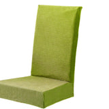 Maxbell Polar Fleece Stretch Dining Room Chair Cover Slipcover Protector Grass Green