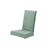 Maxbell Polar Fleece Stretch Dining Room Chair Cover Slipcover Protector Pine Green