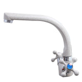 Maxbell NEW Multicolor Spray painting Kitchen Faucet White