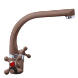 Maxbell NEW Multicolor Spray painting Kitchen Faucet Brown