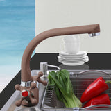 Maxbell NEW Multicolor Spray painting Kitchen Faucet Brown