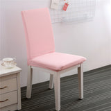 Maxbell Stretch Dining Room Chair Cover Slipcover Stool Protector Decor  Pink