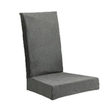 Maxbell Solid Color Stretchy Chair Cover Seat Cover Slipcover Protector Grey