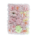 Maxbell Artificial Flower Wall Panels Wedding Venue Decor  Gradient Color B #5