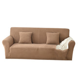 Maxbell 3-Seater Sofa Cover Spandex Elastic Couch Case Slipcover Decor Retro Coffee