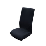 Maxbell Chair Cover Armchair Seat Swivel Chair Slipcover for Home Office Black S