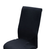 Maxbell Chair Cover Armchair Seat Swivel Chair Slipcover for Home Office Black S