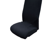 Maxbell Chair Cover Armchair Seat Swivel Chair Slipcover for Home Office Black S