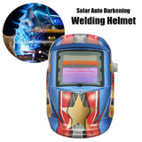 Maxbell Solar Powered Auto Darkening Welding Helmet Arc Welder Protective Mask #10