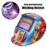 Maxbell Solar Powered Auto Darkening Welding Helmet Arc Welder Protective Mask #10