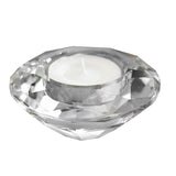 Maxbell Crystal Candle Holder Candlestick Tealight Wedding Party Dinner Table Decor