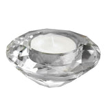 Maxbell Crystal Candle Holder Candlestick Tealight Wedding Party Dinner Table Decor