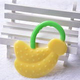 Maxbell Babies Infants Safe Teething Toys Silicone Molar Rod Chew Toys  Banana