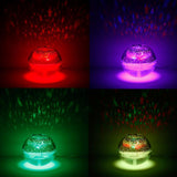 Maxbell USB 7 Color Changing Star Moon Projection Light Air Mist Humidifier Silver