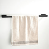 Maxbell Brass Bathroom Kitchen Tissue Towel Rack Single Display Bar Wall Mount 57cm