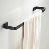 Maxbell Brass Bathroom Kitchen Tissue Towel Rack Single Display Bar Wall Mount 57cm