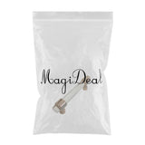 Maxbell Acrylic Connecting Rod Bar for Door Handle Drawer Pull Knob Rose Gold 120mm