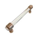 Maxbell Acrylic Connecting Rod Bar for Door Handle Drawer Pull Knob Rose Gold 152mm