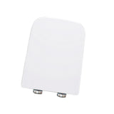 Maxbell Toilet Seat Lid Closed Front Soft Slow Close Cover Replacement Square Shape