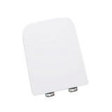 Maxbell Toilet Seat Lid Closed Front Soft Slow Close Cover Replacement Square Shape