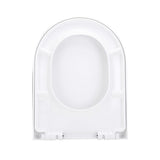 Maxbell Toilet Seat Lid Closed Front Soft Slow Close Cover Replacement U Shape