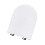 Maxbell Toilet Seat Lid Closed Front Soft Slow Close Cover Replacement U Shape
