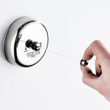 Maxbell 3-meters Retractable Clothesline Adjustable Clothes Drying Line  Silver
